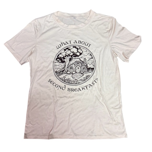 Tops - Hobbit What About Second Breakfast Rare Top